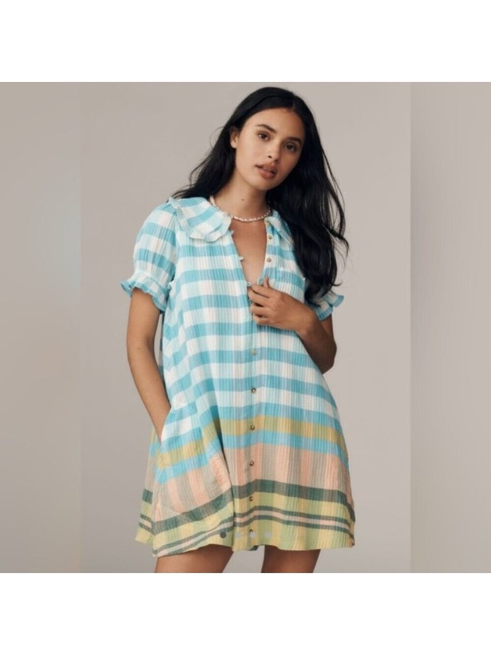 NWT Size S - Anthropologie The Keira Cotton Mini Dress (NWT US$ 148)